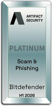 Artifact Security Platinum, Scam & Phishing, H1 2026